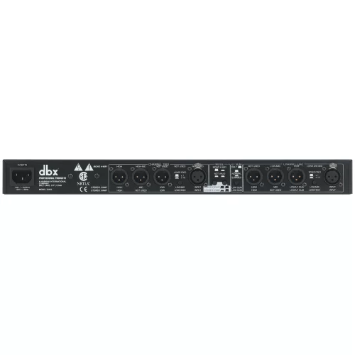 DBX 234XL кроссовер (3 стерео / 4 моно), разъемы XLR купить в